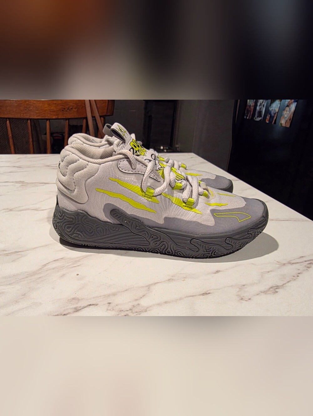 Puma Lamelo Ball Boys MB.03 Chino Hills Shoes Size 12C